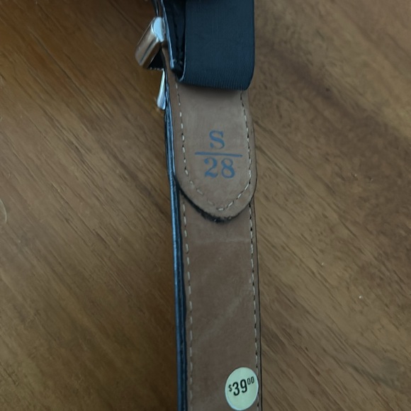 Brighton Black Belt with Flower Charm dangling. - Picture 7 of 7